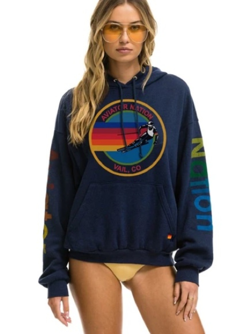 Austin, TX Aviator Nation Navy Hoodie